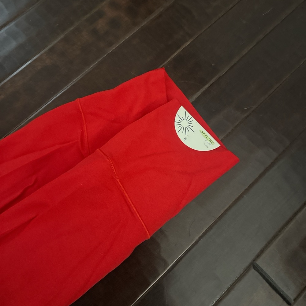 Aerie Bright Red Leggings